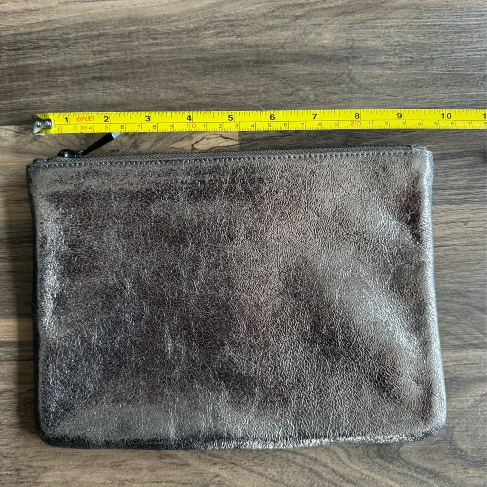 MARC JACOBS Metallic Leather Pouch